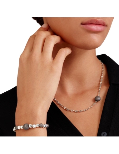 Bracciale Pepita con catena e anello...