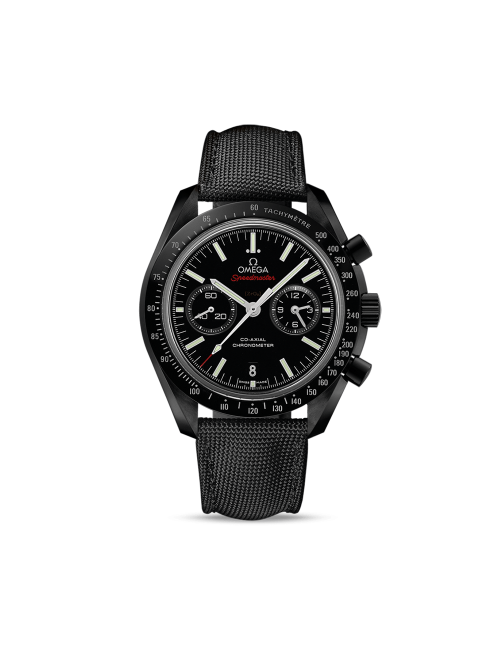 OMEGA - SPEEDMASTER MOONWATCH - CO-AXIAL CHRONOGRAPH 44,25 MM - BLACK BLACK