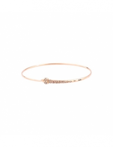 Bracciale Bangle Con Diamanti Brown