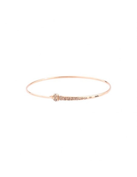 Bracciale Bangle Con Diamanti Brown